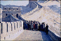 Nixon at the Great Wall, February 24, 1972